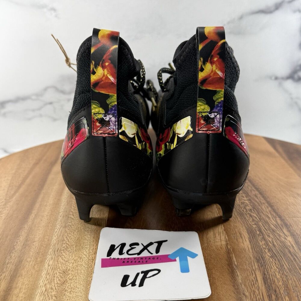 Mens size 8.5-Adidas Adizero Impact Speed Coronation Black Rose Football Cleats - Picture 5 of 10
